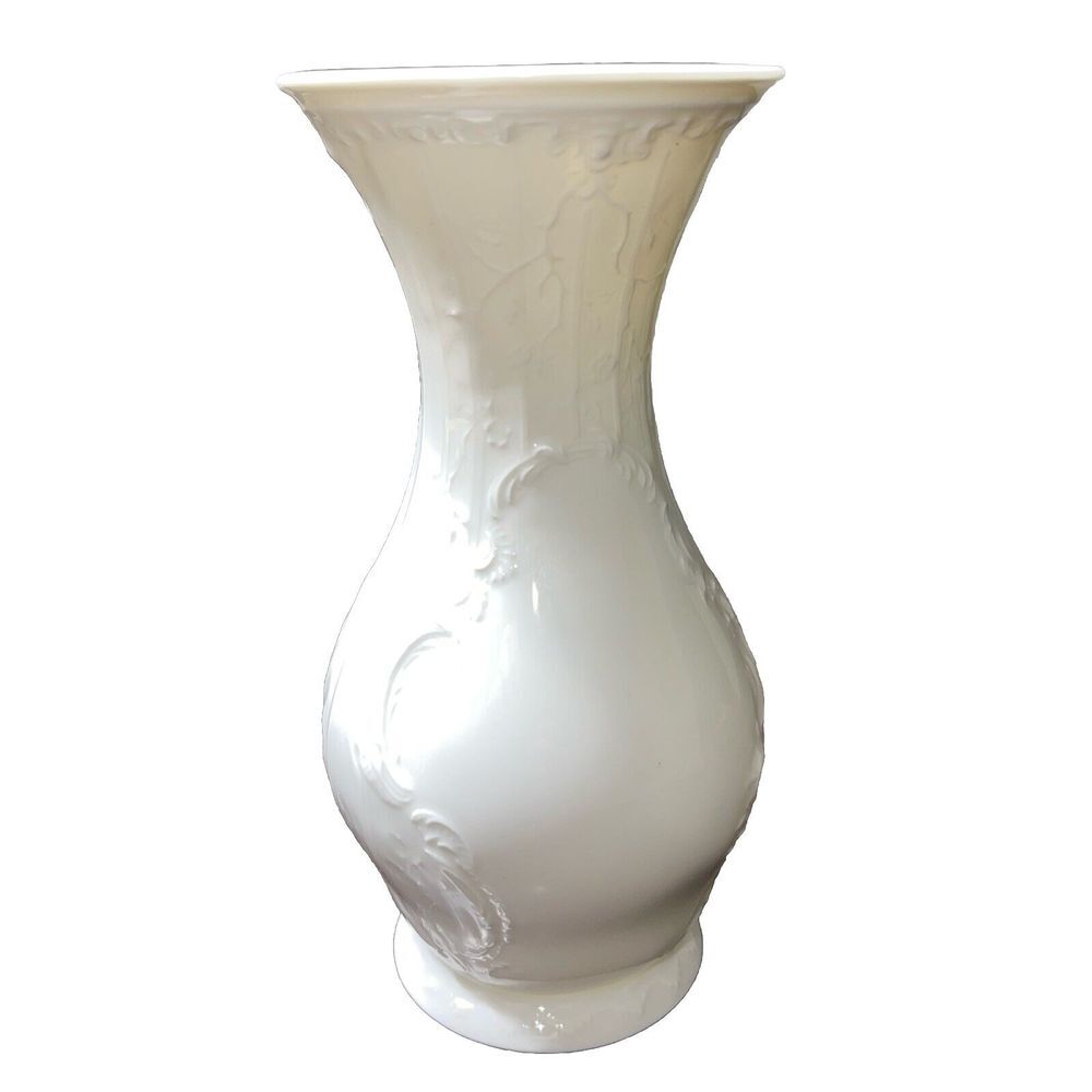 Vintage Rosenthal 8" Studio Line Vase White Made In Germany Bisque